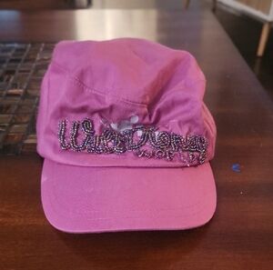 Disney Pink Kids Hat with Sparkling Details